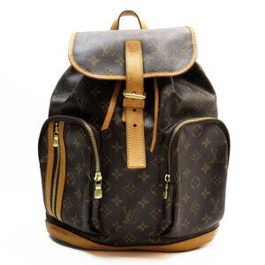 Louis Vuitton Sac de Bosphore Monogram Canvas Backpack Brown